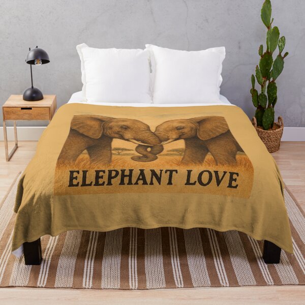Item preview, Elephant Love – Embrace at Twilight designed and sold by Lyvion design.