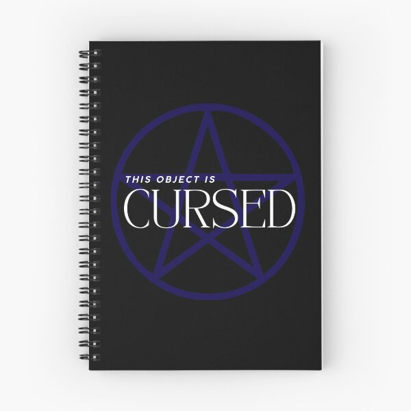 Item preview, This Object Is CURSED (Blue) designed and sold by The Vacant Star.