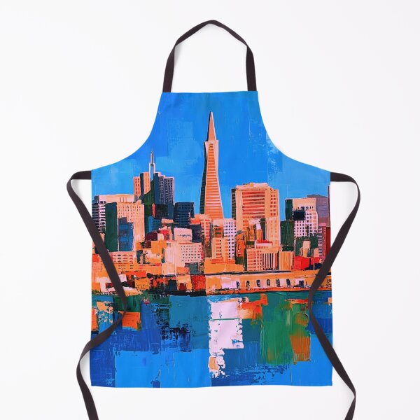 Item preview, San Francisco Skyline – Blue-Rose Fusion Bay designed and sold by SkylineVistas Designs.
