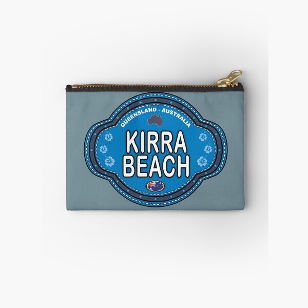 Item preview, Kirra Beach Australia stitching effect emblem designed and sold by studioss76.