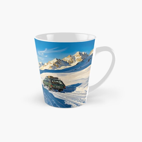 Item preview, Epic Old Money Alpine Winter Drive | Snow Mountain Peaks Landscape designed and sold by DesignAnother.