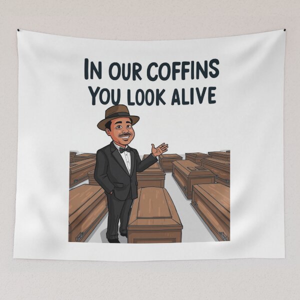 Item preview,  In Our Coffins You Look Alive Essential T-Shirt For a Gravedigger designed and sold by Martysstore.