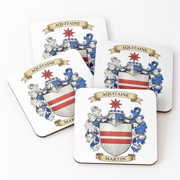 Item preview, The Martin Family Coat of Arms and Surname History designed and sold by BagTown Clans.
