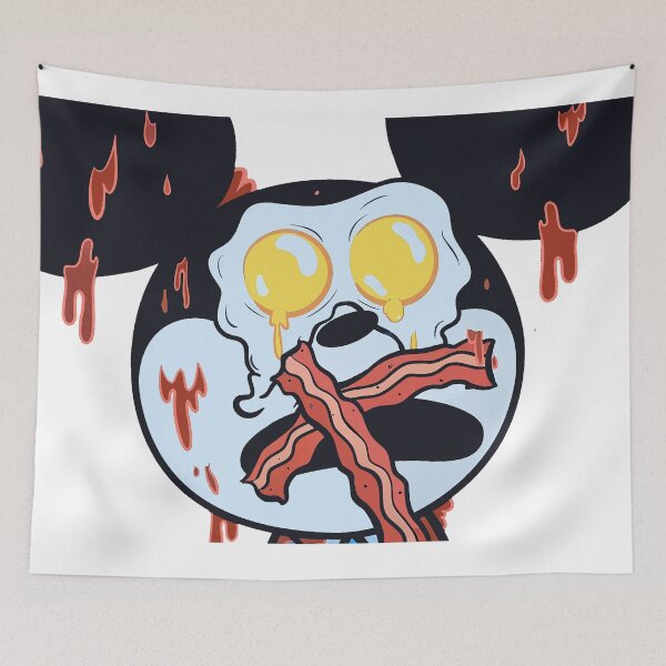 Item preview, Mickey Mouse Breakfast Face designed and sold by Landslowe.