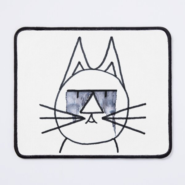 Item preview, FeltTipCat - Emo Cat designed and sold by felttipcat.