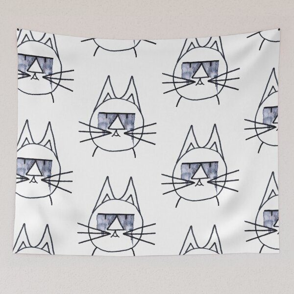 Item preview, FeltTipCat - Emo Cat designed and sold by felttipcat.