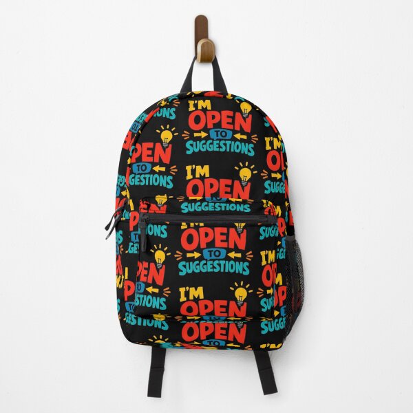 Item preview, Im Open to Suggestions Funny Motivation Design designed and sold by TeeTimeTreasure.