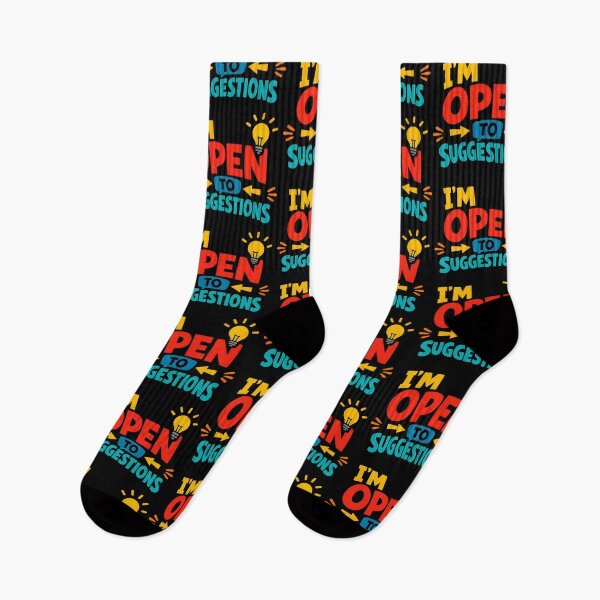 Item preview, Im Open to Suggestions Funny Motivation Design designed and sold by TeeTimeTreasure.