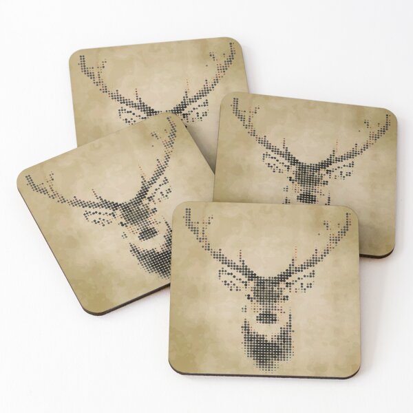 Item preview, Deer antlers in pixel style designed and sold by Mad-by-The-O.