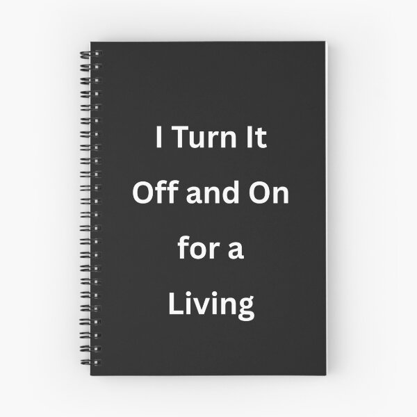 Item preview, I Turn It Off and On for a Living funny electrician designed and sold by BoldPrintTeesCo.