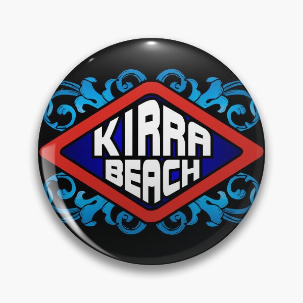 Item preview, Kirra Beach Australia emblem retro sign designed and sold by studioss76.