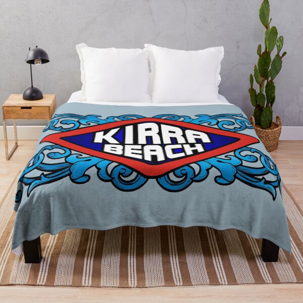 Item preview, Kirra Beach Australia emblem retro sign designed and sold by studioss76.