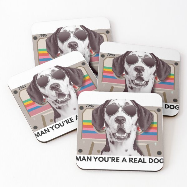 Item preview, Funny Dog Meme – Man, You Are a Real Dog Quote designed and sold by LazyButGenius.