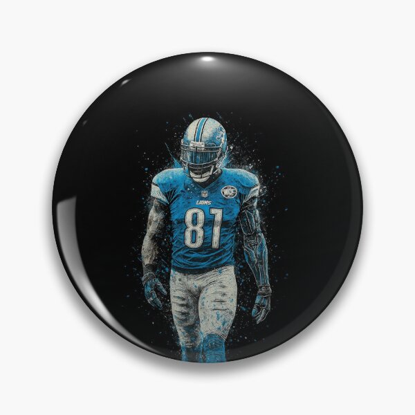 Item preview, Calvin Johnson #81 Detroit Lions Art designed and sold by TheArtOfCar.