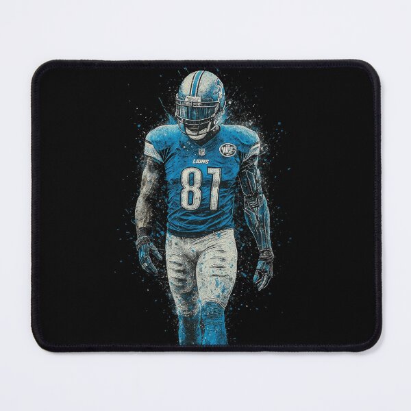 Item preview, Calvin Johnson #81 Detroit Lions Art designed and sold by TheArtOfCar.