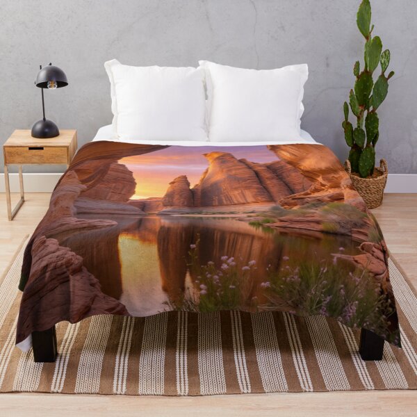Item preview, Golden Rock Window — Canyon at Sunset designed and sold by Williams Anderson.