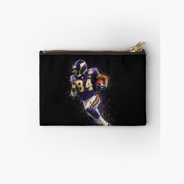 Item preview, Randy Moss #84 Minnesota Vikings Art – Purple Reign Splatter Design designed and sold by TheArtOfCar.