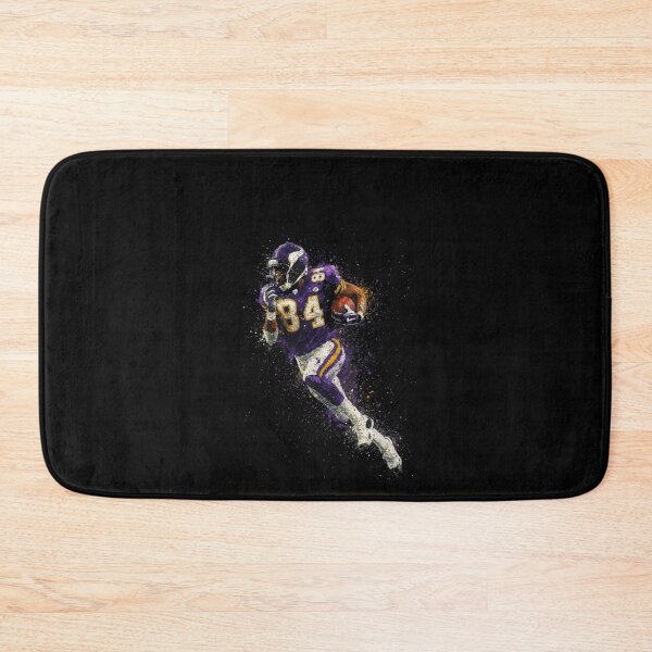 Item preview, Randy Moss #84 Minnesota Vikings Art – Purple Reign Splatter Design designed and sold by TheArtOfCar.