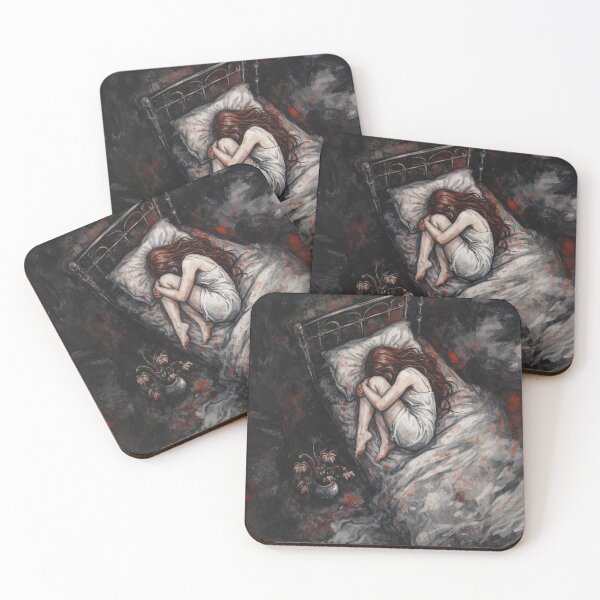 Item preview, “Alone in Shadows – Emotional Dark Art of a Girl” designed and sold by MKVisions.