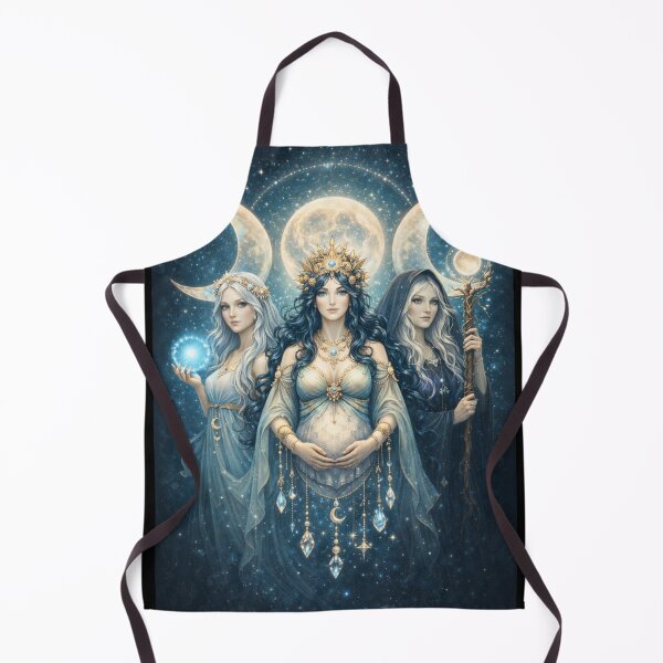 Item preview, Divine Feminine: The Celestial Triple Goddess designed and sold by DarkMoonSiren.