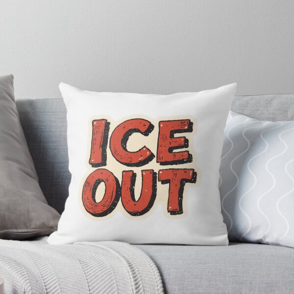 Item preview, ICE OUT Protest Sticker – Bold Anti ICE Typography, Vintage Activist Political Sticker designed and sold by bevastore.