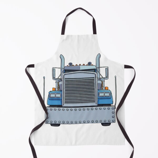 Item preview, Blue cartoon truck designed and sold by ReganDesigns.
