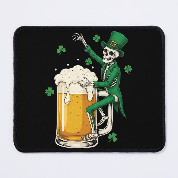 Item preview, St Patricks Beer Skeleton designed and sold by KroghDs.