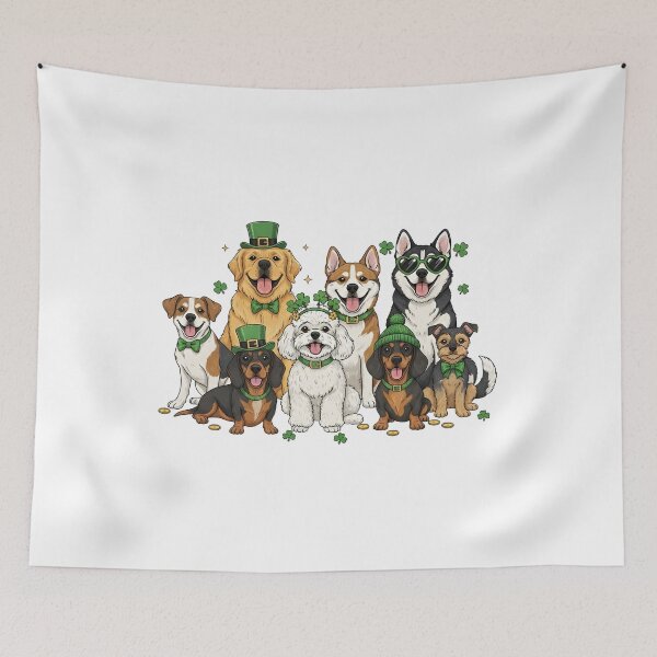 Item preview, St Patricks Day Dog Squad designed and sold by KroghDs.