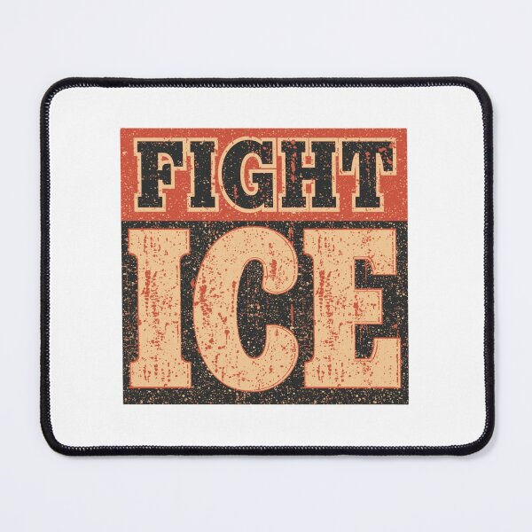 Item preview, Fight ICE Protest Sticker – Vintage Activist Typography, Bold Anti ICE Political Sticker designed and sold by bevastore.