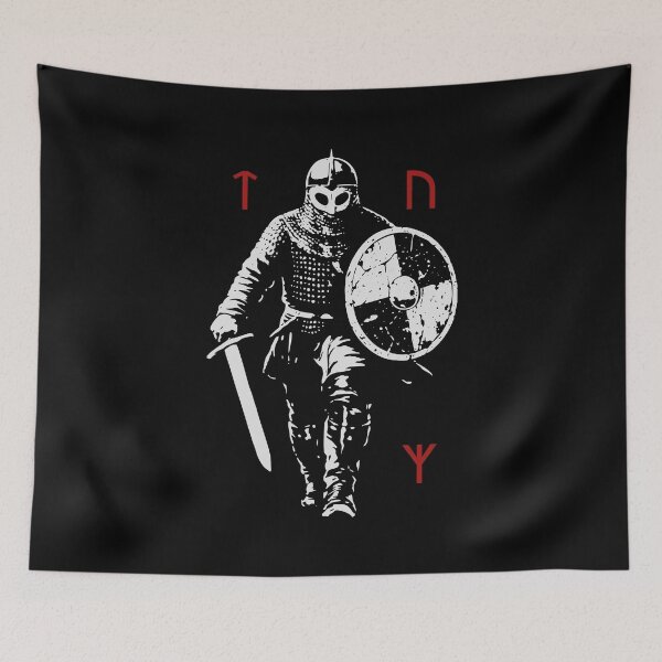 Item preview, Viking Warrior Walking Forward designed and sold by MySimpleFlow.