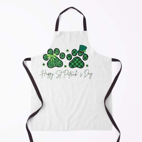 Item preview, St Patricks Day Dog Paw Prints designed and sold by KroghDs.