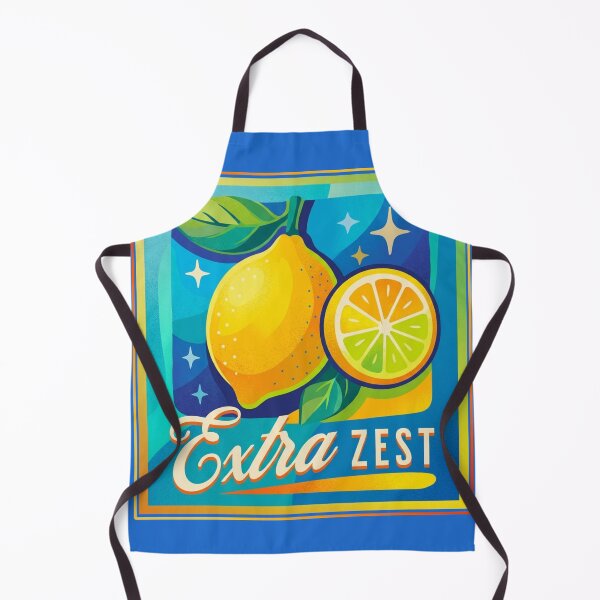 Item preview, Extra Zest Lemon Retro Citrus Design designed and sold by AntiqueImages.