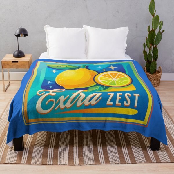 Item preview, Extra Zest Lemon Retro Citrus Design designed and sold by AntiqueImages.