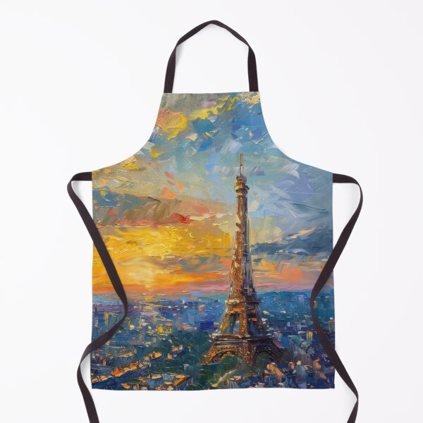 Item preview, Eiffel Tower – Impressionist Paris Sunrise Radiance designed and sold by SkylineVistas Designs.