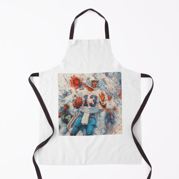 Item preview, Dan Marino #13 Miami Dolphins Art – Abstract Paint Splatter Design designed and sold by TheArtOfCar.