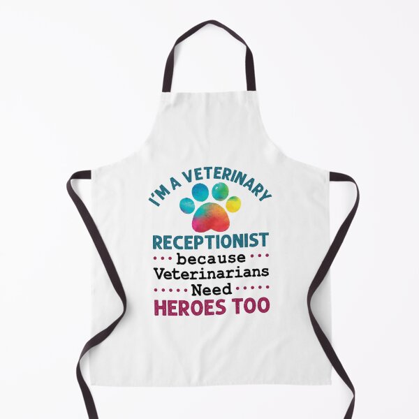 Item preview, I'm a Veterinary Receptionist Because Veterinarians Need Heroes Too designed and sold by jaygo.