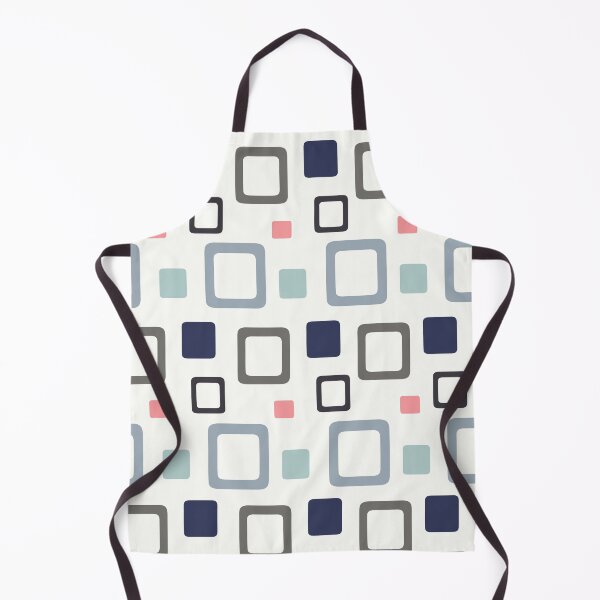Item preview, Retro Squares Lagoon designed and sold by jehb.creative.