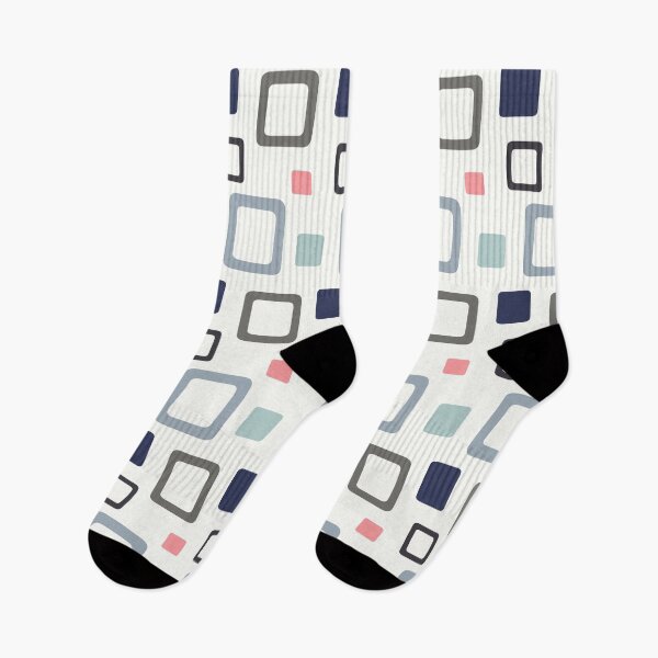 Item preview, Retro Squares Lagoon designed and sold by jehb.creative.