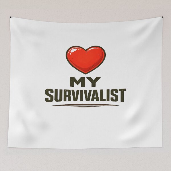 Item preview, I Love My SURVIVALIST designed and sold by Tactical Override.
