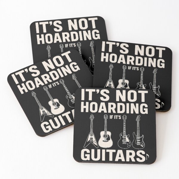 Item preview, Guitar Lover - It's Not Hoarding If It's Guitars designed and sold by ZBIFBOUETLA.
