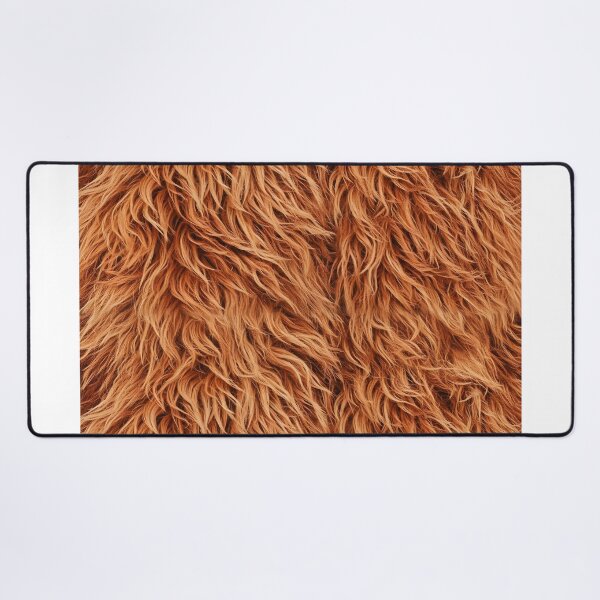 Item preview, Highland Cow Fur Texture | Scottish Coo Shaggy Ginger Hair Pattern designed and sold by Loom on the Loch.