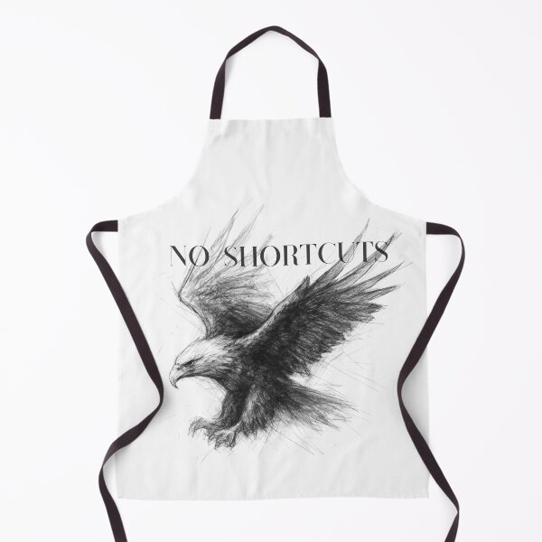 Item preview, No Shortcuts Eagle Sketch Illustration designed and sold by Inner War.