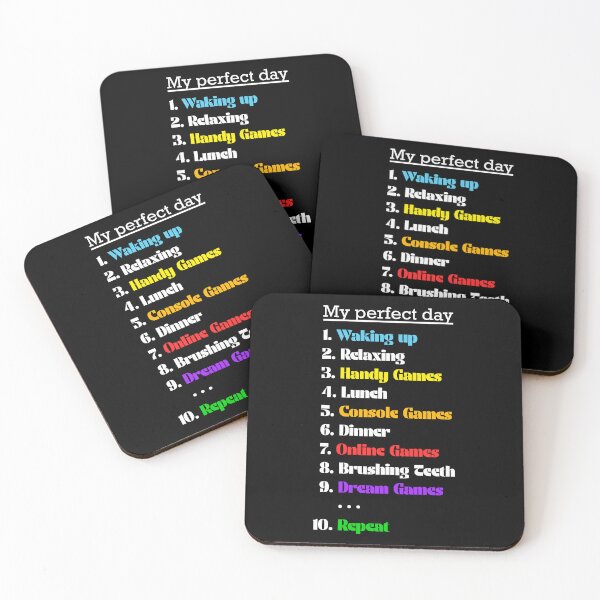 Item preview, Gaming My Perfect Day Video Games Funny Gamer Gift designed and sold by Like it Different.