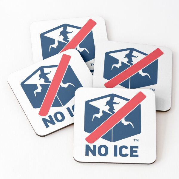 Item preview, No ICE Sticker – Anti ICE Protest Symbol, Minimal Political Activism Design designed and sold by bevastore.