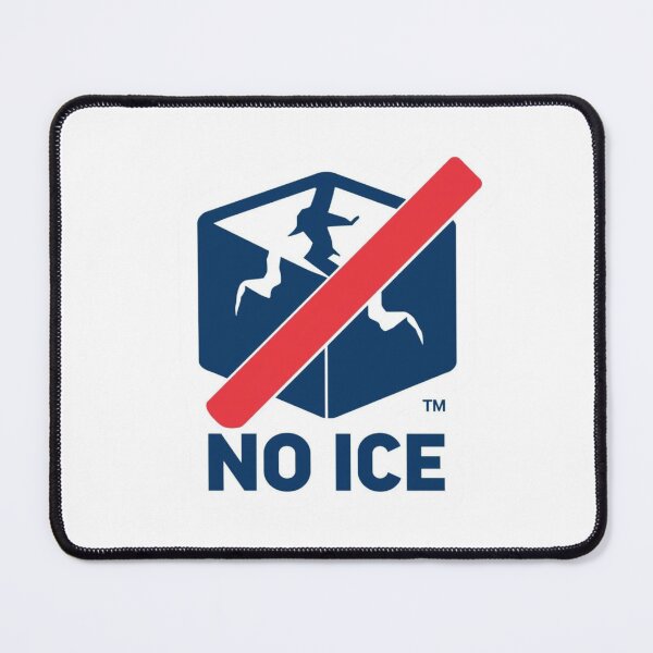 Item preview, No ICE Sticker – Anti ICE Protest Symbol, Minimal Political Activism Design designed and sold by bevastore.