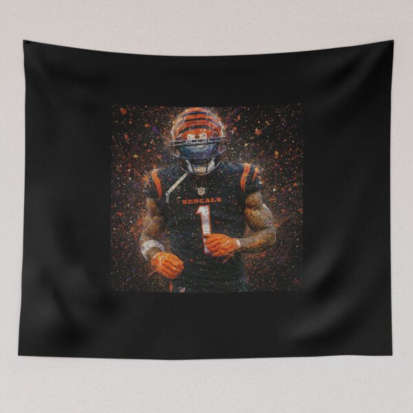 Item preview, Ja’Marr Chase #1 designed and sold by TheArtOfCar.