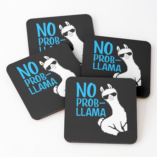 Item preview, No Prob Llama Sunglasses Probllama Relaxed Chill designed and sold by shirt-o-mat.