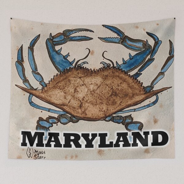 Item preview, Maryland Crabs designed and sold by Matt Starr Fine Art .