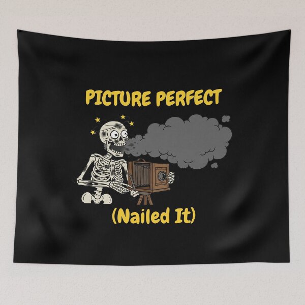Item preview, Picture Perfect? - Funny Skeleton Photographer Fail designed and sold by STARLIGHTS.
