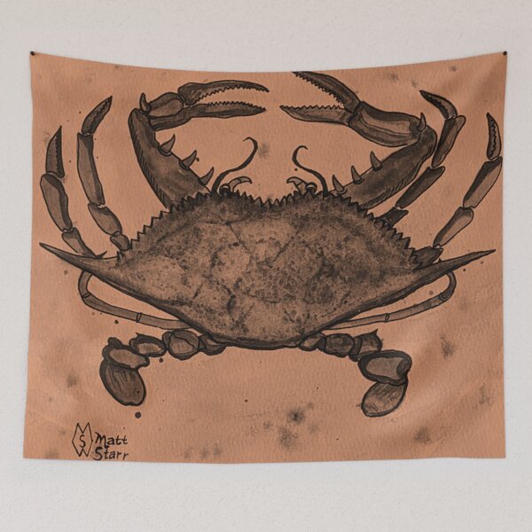 Item preview, Maryland Crab designed and sold by Matt Starr Fine Art .